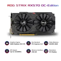 گرافیک ایسوس ROGSTRIX RX570 8GB|قطعات و لوازم جانبی رایانه|ارومیه, |دیوار