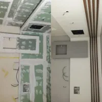 نقاشی و خرده کاری ساختمان (ایران رنگ)|خدمات پیشه و مهارت|کیش, |دیوار