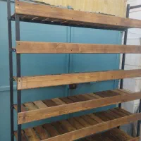 قفسه رگال جاکفشی جالباسی طبقه دار و متنوع|کتابخانه، شلف، قفسههای دیواری|فردیس, شهرک وحدت|دیوار