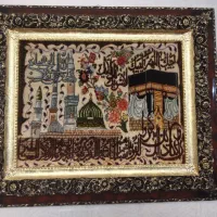 تابلو فرش مکه مدینه