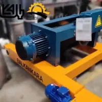 جرثقیل سقفی وینچ سیم بکسلی بالابر طرح بلغار