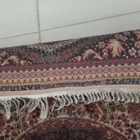 جفت فرش ۴متری ۷۰۰شانه ۲۵۵۰ گردویی دستبافگونه|فرش|کرج, کمال‌شهر|دیوار