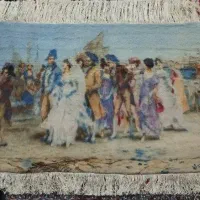 تابلو فرش دستبافت عروس ونیزی