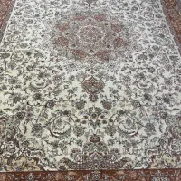 فرش ماشینی کرم(۱تخته ۱۲ متری و ۱تخته ۹ متری)