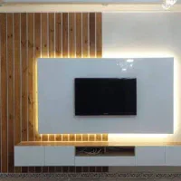 نصاب، ماربرشیت  بین کابینت .سقف کاذب ، تی وی ست