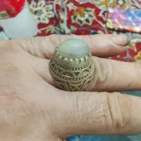 انگشتر دست ساز قدیمی نگین اصلی