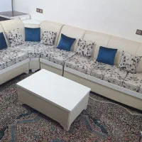 مبل۷نفره ال|مبلمان خانگی و میز عسلی|بم, |دیوار