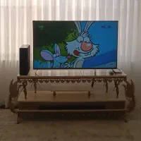 میز تلویزیون . بوفه . آینه شمعدان