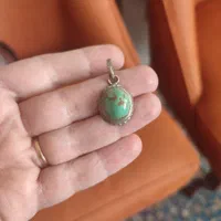 فیروزه اصل با قاب نقره|جواهرات|کرمانشاه, |دیوار