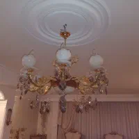 ۲عددلوستر ۸ شاخه در حد نو مناسب جهیزیه