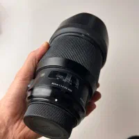 لنز نیکون 85 sigma art f1.4 بهترین لنز پرتره|دوربین عکاسی و فیلمبرداری|تهران, اوقاف|دیوار