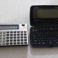 2 عدد ماشین حساب ژاپنی کلکسیونی