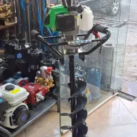 چاله کن حرفه ای دسته دوبل KNC کا ان سی اورجینال