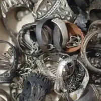 رکاب انگشتر و شمش نقره