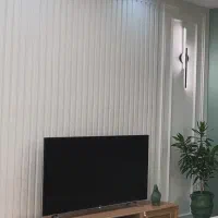 گچبری پیش ساخته تی وی قاب ترمووال نور مخفی