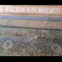 قالی سبز رنگ سالم|فرش|ایذه, |دیوار