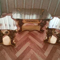 میز عسلی چوبی