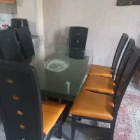 میز غذاخوری هشت نفره