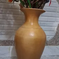 گلدان سفالی|گل مصنوعی|جهرم, |دیوار