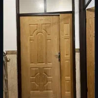 درب با چهار چوب|مصالح و تجهیزات ساختمان|انگوران, |دیوار