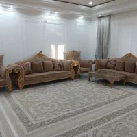 مبل ۸ نفره با جلو مبلی کاملا تمیز وراحت