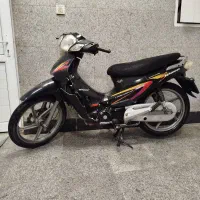 موتور هندا 125 طرح ویو مشکی مزایده