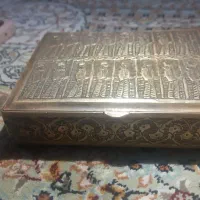 صندوقچه   خاندانه شیبانی فتح علی شاه طلا ۹ عیار
