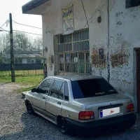 پراید مدل۸۷ رنگ بژ لوازمی|خودرو سواری و وانت|سنگر, |دیوار