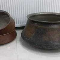 ظروف مسی قدیمی سالم