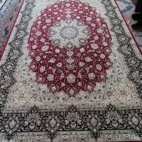 ۲ تخته فرش ۶ متری ابریشم بافت ۱۰۰۰ شانه