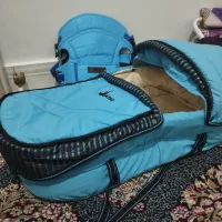 ست آغوشی وساک قابل حمل نوزاد رنگ آبی