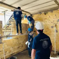 دیوارچینی و آسترزنی با ملات خشک آماده دیوارچینی