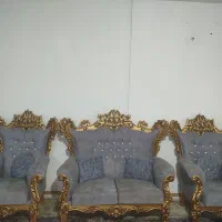 مبل سلطنتی هفت نفره|مبلمان خانگی و میز عسلی|اسدآباد, |دیوار