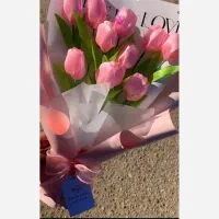 گل لاله، آفتابگردان روبانی|گل مصنوعی|ملایر, |دیوار