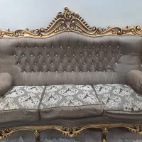 مبل استیل تمام چوب راش و نهارخوری ۶ نفره