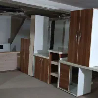 یک سرویس کابینت آشپزخانه ام دی اف در حد صفر|مصالح و تجهیزات ساختمان|تبریز, |دیوار