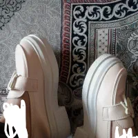 کفش لوفر کرمی نونو