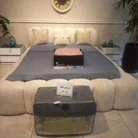 تخت دونفره مدل صدفی|تخت و سرویس خواب|تبریز, |دیوار