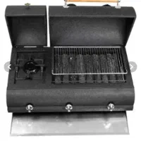 باربیکیو کباب پز دوکاره گازی وزغالی دارای میزکنار|اجاق گاز و لوازم برقی پخت‌وپز|بروجرد, |دیوار