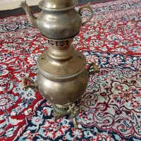 سماور برنجی ذغالی