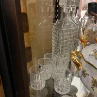 کریستال چک گل مصنوعی خارجی چینی مرغی|ظروف سرو و پذیرایی|تهران, صادقیه|دیوار