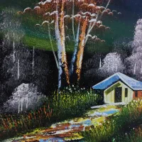 تابلو نقاشی|تابلو، نقاشی، عکس|صومعه‌سرا, |دیوار