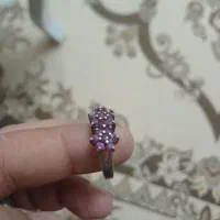 انگشتر نقره زنانه یاقوت برمه اصل|جواهرات|ارومیه, |دیوار