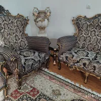 مبلمان سلطنتی و میز ناهار خوری