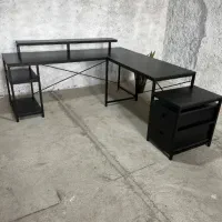 میز اداری فلزی مدرن/میز تحریر، گیم /میز صندلی|مبلمان اداری|ساوه, |دیوار