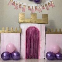 اجاره تم تولد قلعه صورتی|اسباب‌‌بازی|تهران, امانیه|دیوار