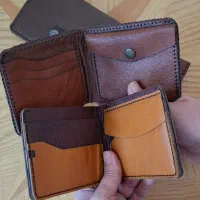 کیف پول و کیف کارت چرم مخصوص تبلیغات و تکی دست دوز