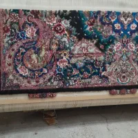 فرش نیمه کاره طرح سالاری خالچه پرده سالاری|فرش|تبریز, |دیوار