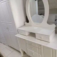 تخت دو متر کمد میز آرایش سرویس کامل نونو