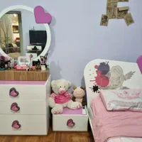 فروش سرویس خواب دخترانه|تخت و سرویس خواب|اهواز, شهرک نفت|دیوار